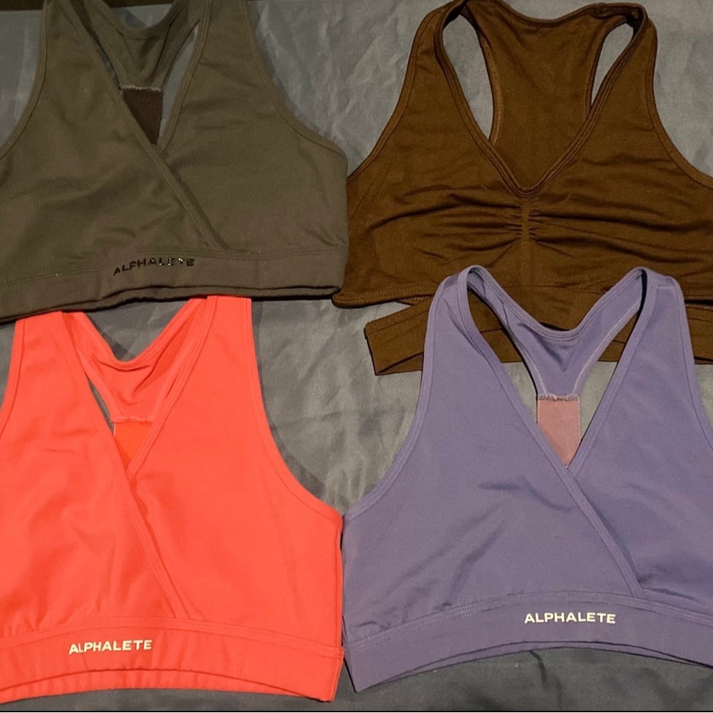 Alphalete sports bras $15 each obo